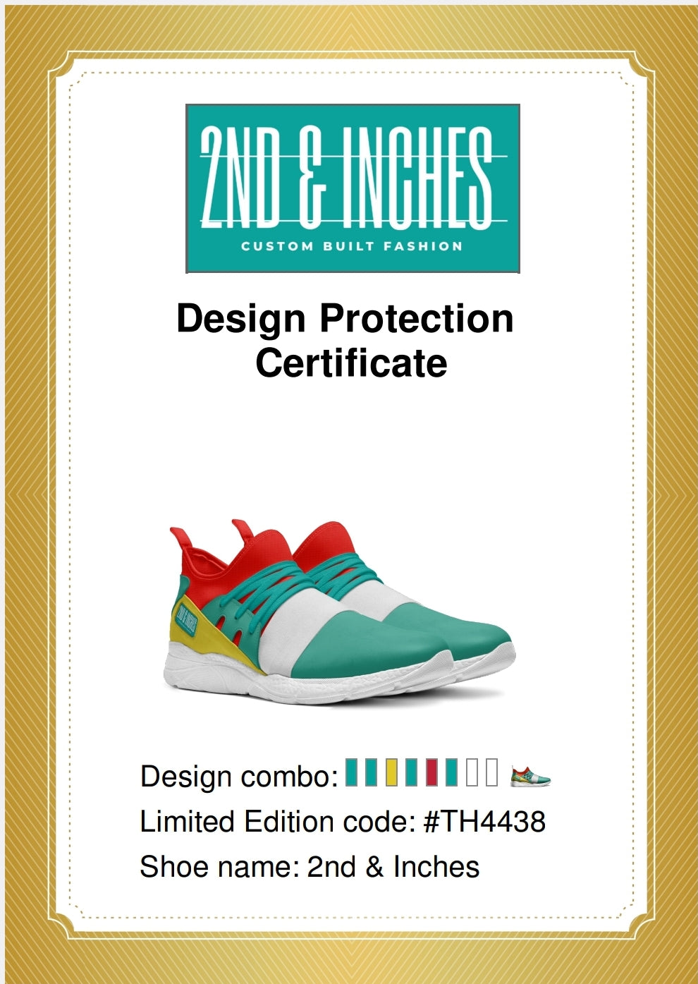 2nd & Inches Running Shoe